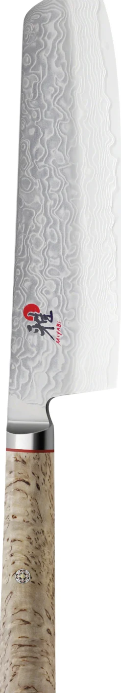 5000 MCD Birk Nakiri kniv, 17 cm