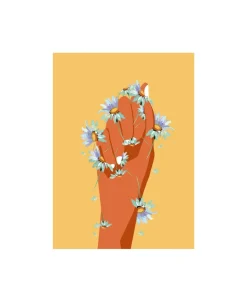Affordable Art Prints x Sannel Larson - Flower Fist