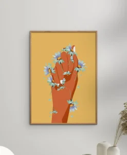 Affordable Art Prints x Sannel Larson - Flower Fist