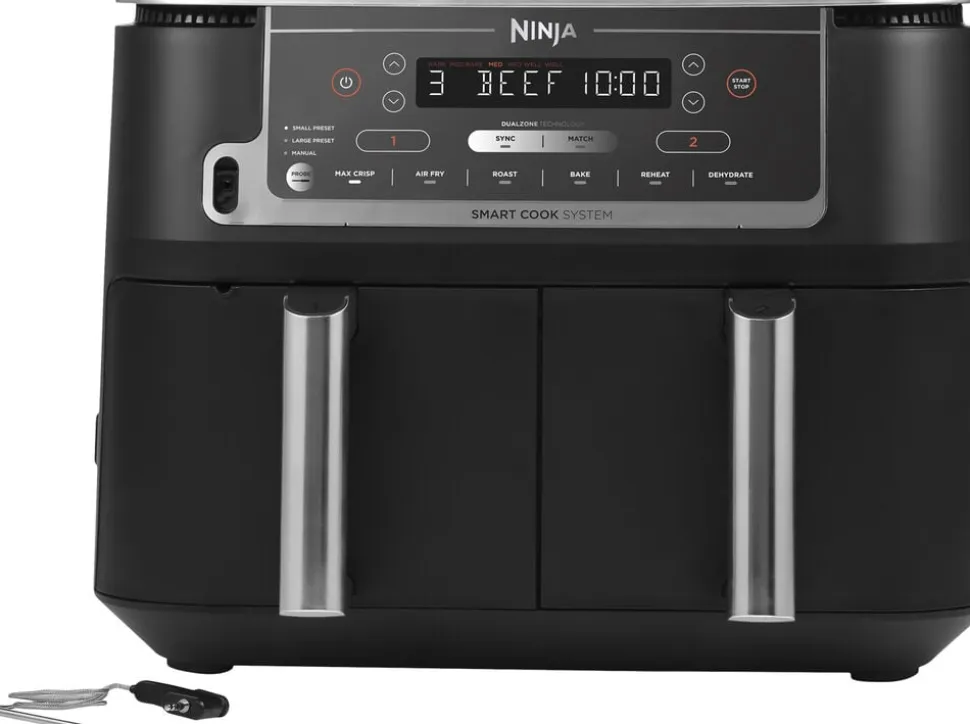 Airfryer MAX Dual Zone 2470W 9. 5 L + TEMP