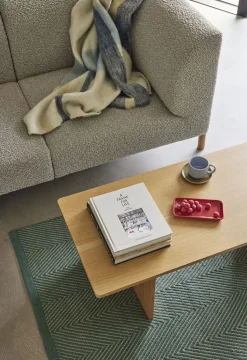 Amare Bakke Burgundy/Rød sæt af 2