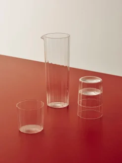 Angle Carafe-0,9 litre-Clear