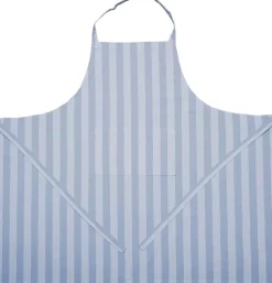 Apron 105x100 cm BIRK- Stripe light blue