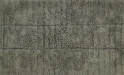 Bademåtte Olive green Tiles