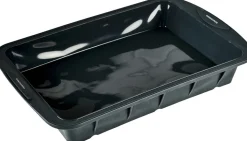 Bageform 39 x 25 x 6 cm Grå Silikone