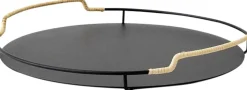 Balcony Serving Tray, Ø36,5, Black