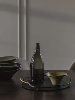 Balcony Serving Tray, Ø36,5, Black