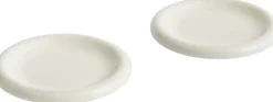 Barro Plate-Set of 2-Ø18-Off-white