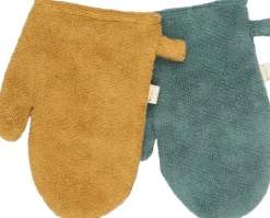 Bath Mitts - 2 pack - Bear and Bunny