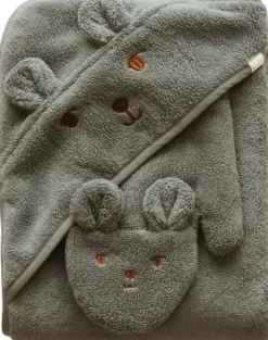 Bath Mitts - 2 pack - Bear and Bunny