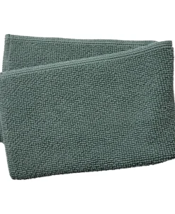 Bathmat stonewashed 50x80 chinois green GOTS
