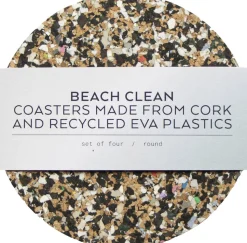 Beach Clean Rund Glasbrik Sæt