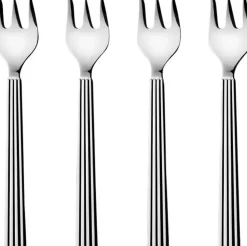 BERNADOTTE CAKE FORK GIFTBOX SET SS 4 PCS