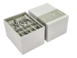 Bestiksæt Steel Line 60 dele Blankt stål