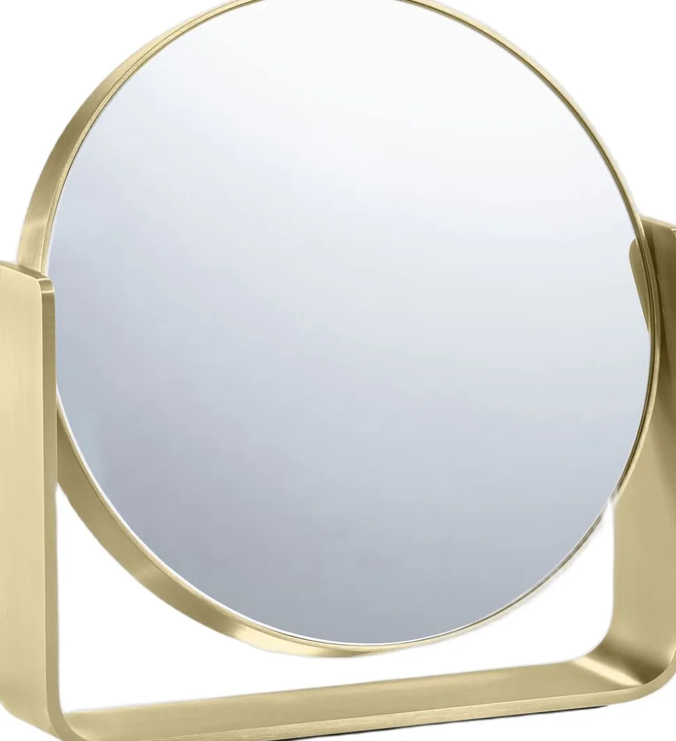 Bordspejl m. 5 x forstørrelse Ume Brass finish