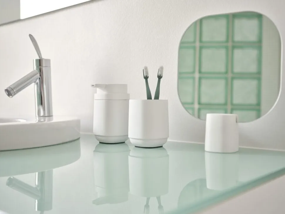 Bordspejl Time White