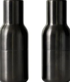 Bottle Grinder, Bronzed Brass, Waln