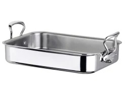 Bradepande Cook Style 35 x 25 x 7 cm Stål