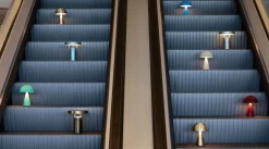 BringMe Portable Lamp Mini Metallic Turquoise