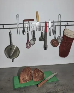 Brown - Heat Mittens - rawhide leather, with canvas