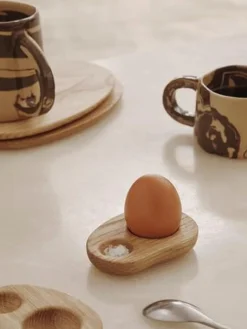 Cairn Egg Holder - Set of 2 - Oak