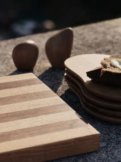 Cairn Salt and Pepper Shakers -Set of 2-Dark brown