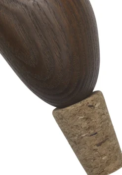 Cairn Wine Stoppers - Set of 2 - Dark Brown