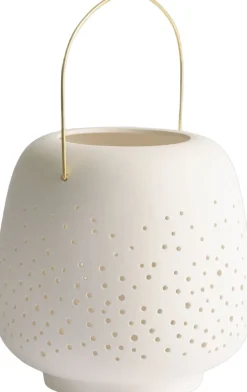 Ceramic lantern, big, 20x20 cm