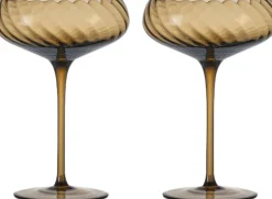 Champagne saucer Opacity 2pcs/set