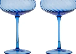 Champagne saucer Opacity 2pcs/set