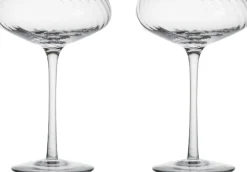 Champagne saucer Opacity 2pcs/set