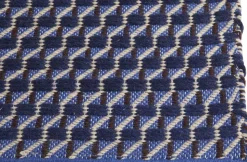 Channel Rug-50 x 80-Blue, white