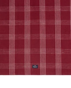 Checked Linen/Cotton Kitchen Towel