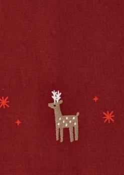 Christmas Fable Dug 150x270 cm rød