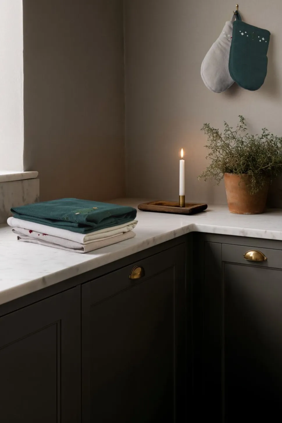 Christmas Fable Ovnhandske grøn