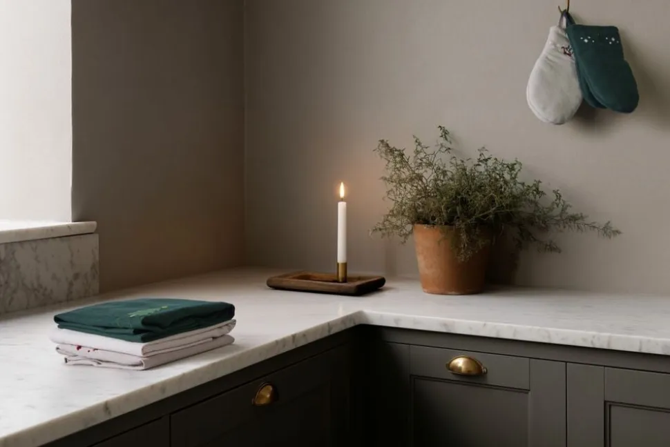 Christmas Fable Ovnhandske grøn