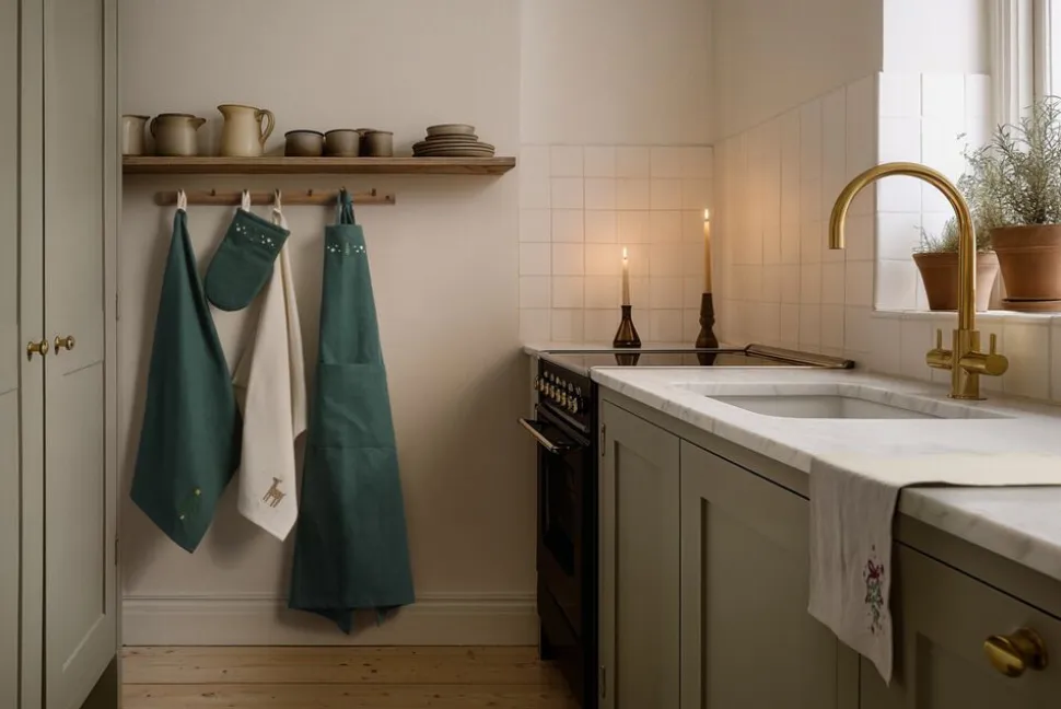 Christmas Fable Ovnhandske grøn