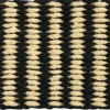 Coco Door Mat-Stripe Wide-Black and white