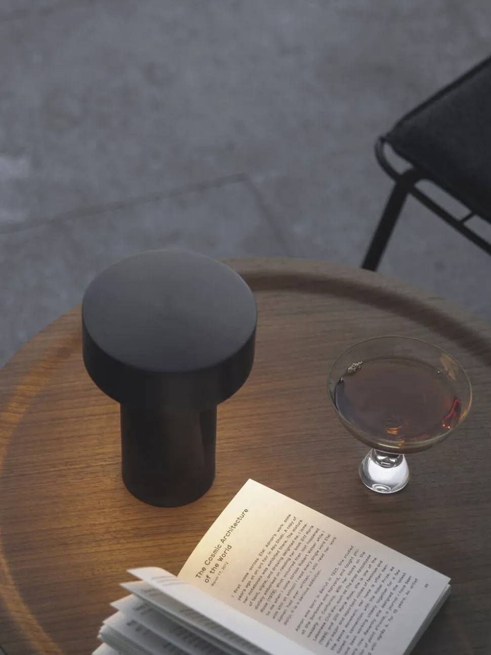 Column Portable Table Lamp