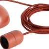 Common Pendant Cord set-Rusty red