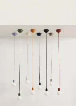 Common Pendant Cord set-Soft black