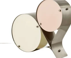 Coppia Table Lamp, Steel, EU Base: Bronze Steel, Shade: Ivor