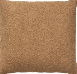 Cushion cover -BOUCLE- Colour Tan 50 x 50 cm
