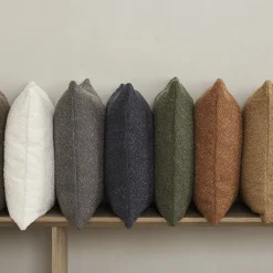 Cushion cover -BOUCLE- Colour Tan 50 x 50 cm