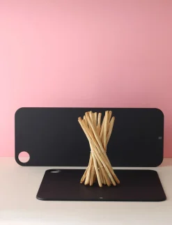 CUT-IT pizza skærebræt W 34 cm black