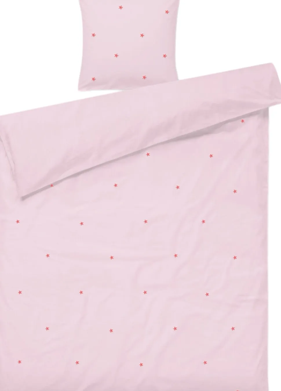 Daisy Sengetøj 140x200 cm pink/rød DK