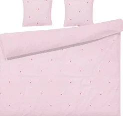 Daisy Sengetøj 200x220 cm pink/rød DK