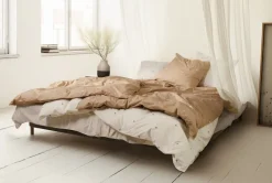 Daisy Sengetøj 140x220 cm sand/hvid DK