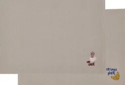 Dækkeserviet 33x48 Bistro 2 stk. Coffee brown