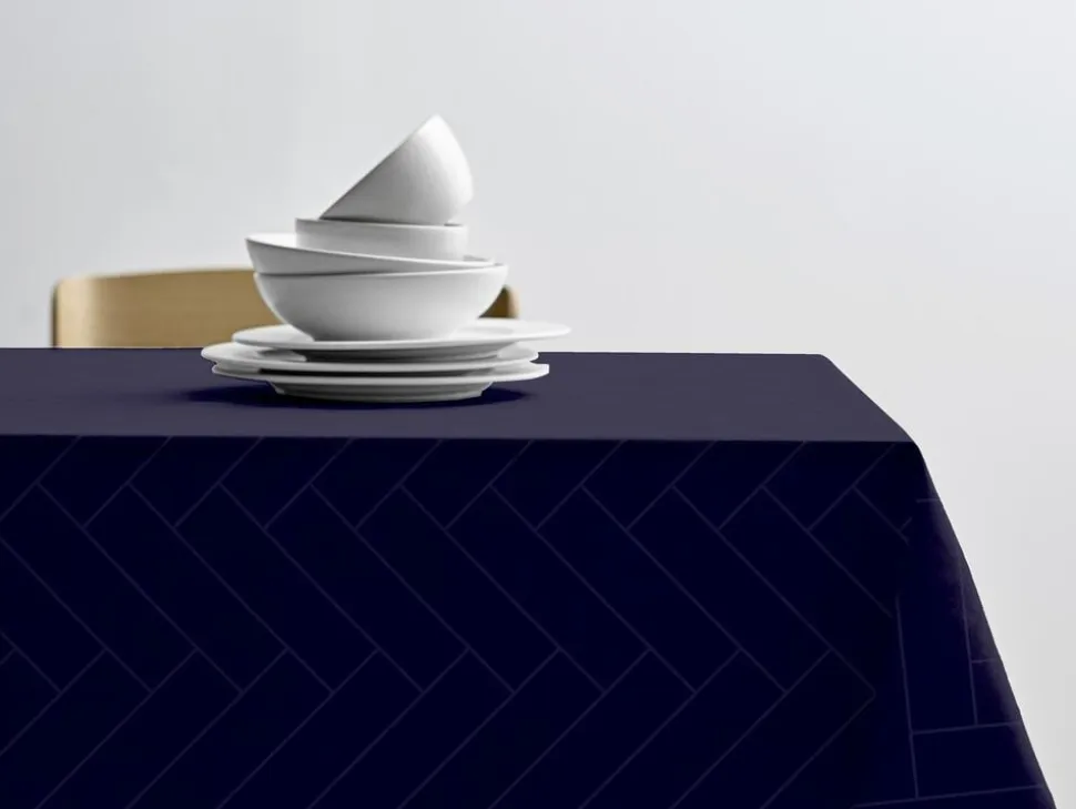 Dug dia180 Tiles Damask Indigo